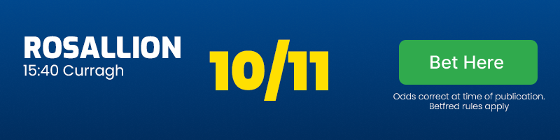 Rosallion 15. 40 curragh