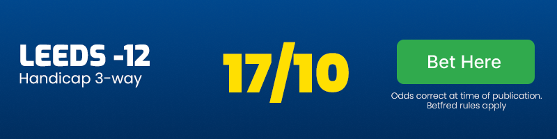 Leeds -12 at 17/10