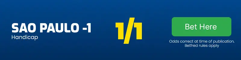 Sao paulo -1 vs barcelona at 1-1