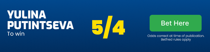 Putintseva to win at 5/4