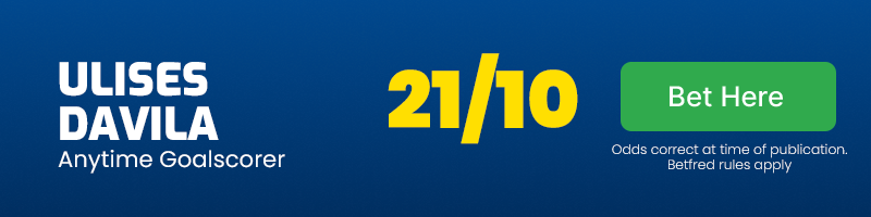 Ulisese davila anytime goalscorer in sydney fc vs macarthur at 21-10