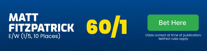 Matt fitzpatrick 60-1