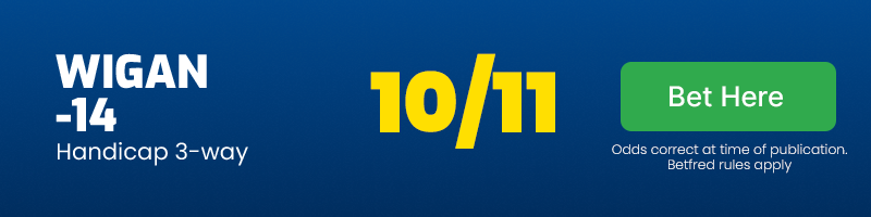 Wigan -14 @ 10/11
