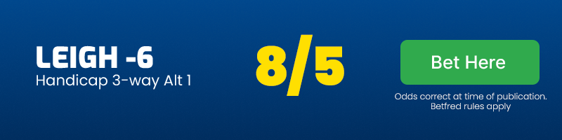 Leigh -6 @ 8/5