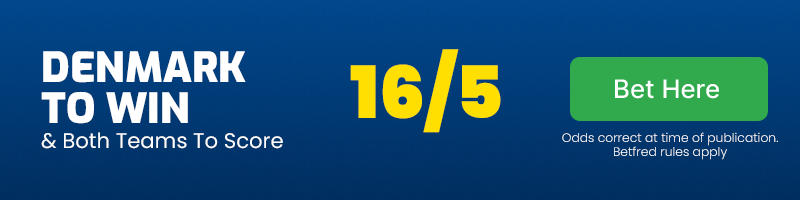Denmark to beat norway & both teams to score @ 16-5