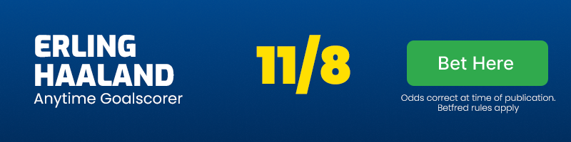 Erling haaland anytime goalscorer in denmark vs norway at 11-8