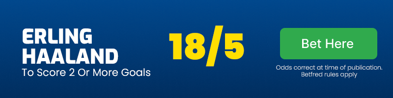 Erling haaland to score 2 or more goals in norway vs kosovo at 18-5