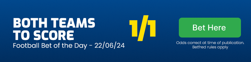 Football bet of the day - saturday june 22 2024 - both teams to score in cuiaba vs atletico go at 1-1