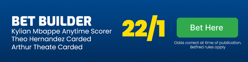 France vs belgium bet builder @ 22-1