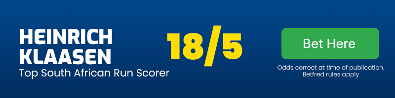 Heinrich klaasen top south african run scorer at 18-5