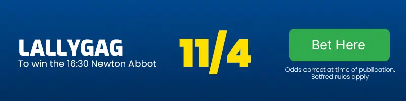 Lallygag to win the 16. 30 newton abbot at 11-4