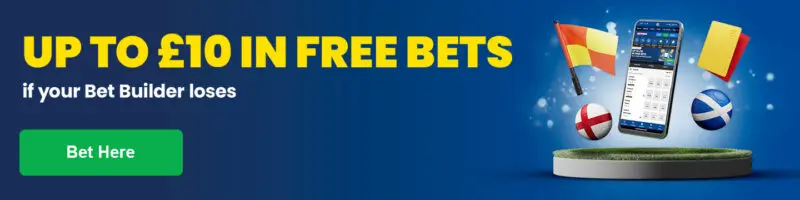 100% bet builder england scotland