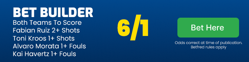 6-1 bet builder in spain vs germany