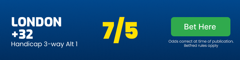 London +32 @ 7/5