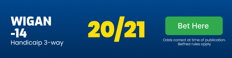 Wigan -14 @ 20/21