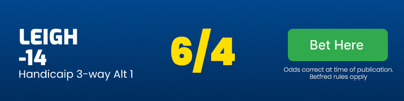 Leigh -14 @ 6/4