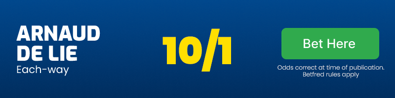Arnaud de lie e/w @ 10/1