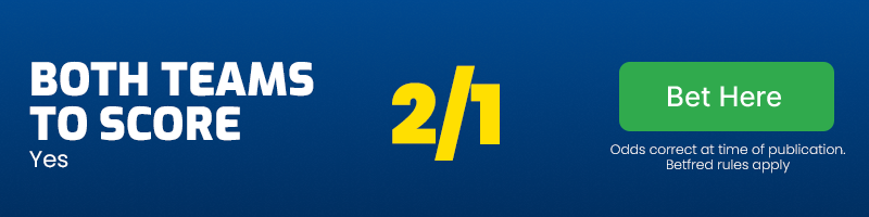 Both teams to score at 2/1