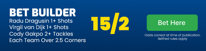 Bet builder in romania vs netherlands at 15-2