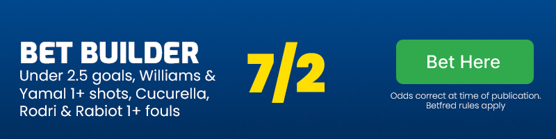 Bet builder at 7/2