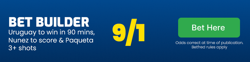 Bet builder at 9/1