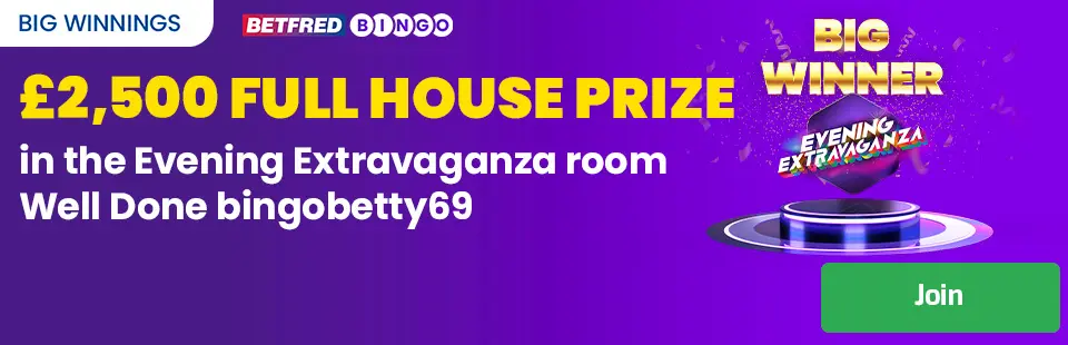 Bingo banner july 24