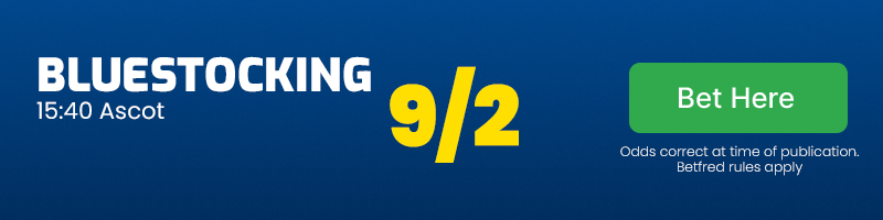 Bluestocking 15. 40 ascot