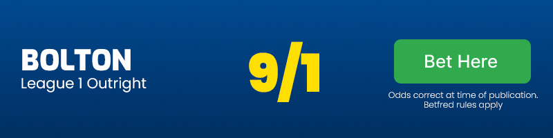 Bolton at 9/1