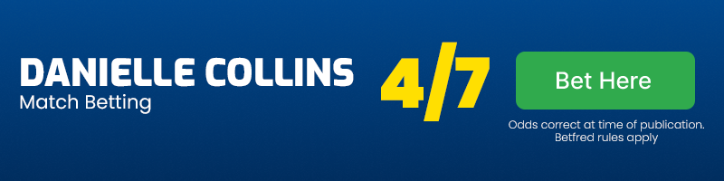 Collins to win at 4-7