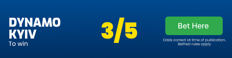 Dynamo kyiv to win at 3/5