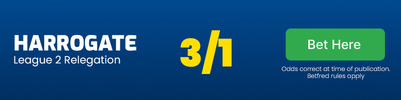 Harrogate at 3/1
