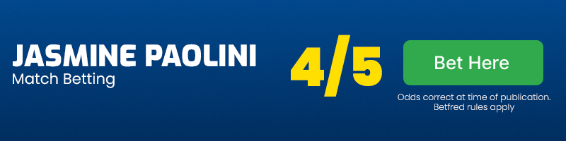Jasmine paolini at 4-5