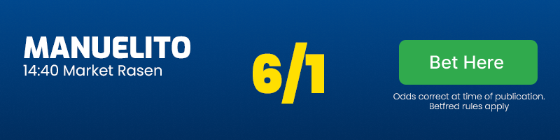 Manuelito 14. 40 market rasen
