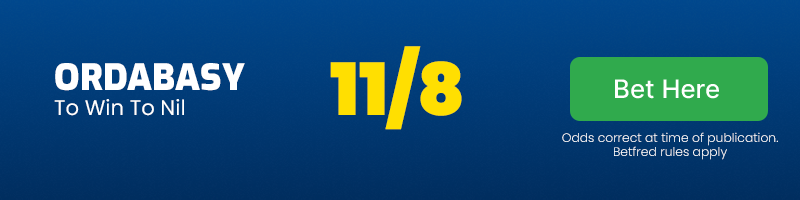 Ordabasy to win to nil vs petrocub at 11-8