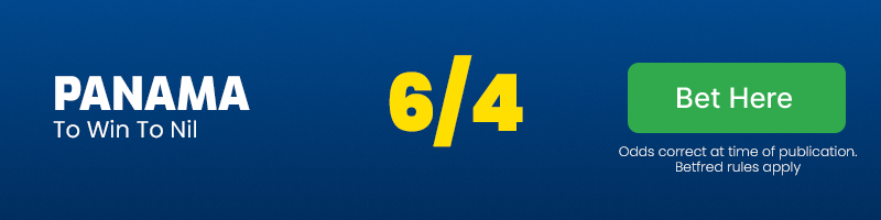 Panama to win to nil vs bolivia at 6-4