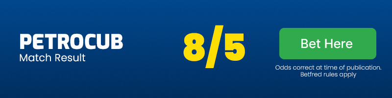 Petrocub to win at 8-5