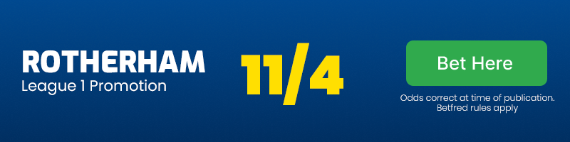 Rotherham at 11/4