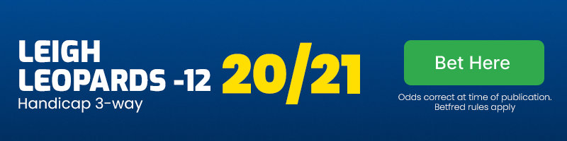 Leigh leopards -12 at 20/21