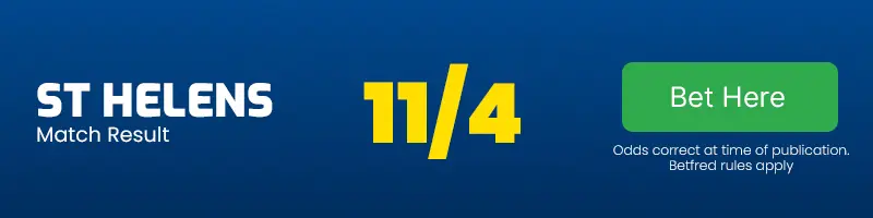St helens to beat wigan warriors at 11-4