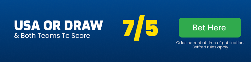 Usa or draw & both teams to score at 7-5