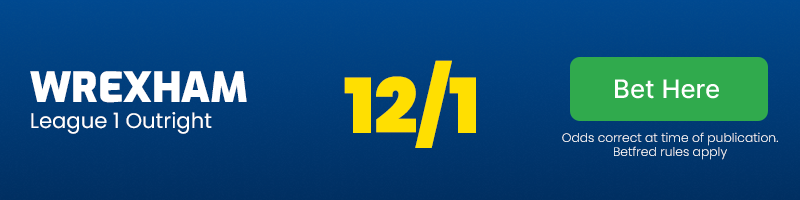 Wrexham at 12/1