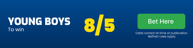 Young boys to win at 8/5