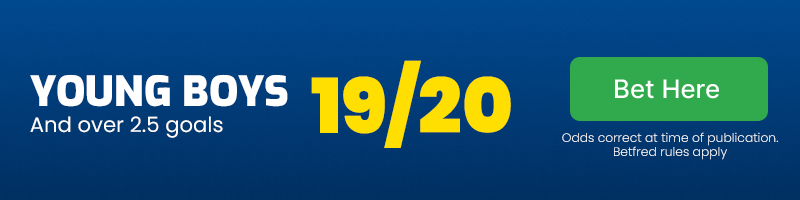 Young boys and over 2. 5 goals at 19/20