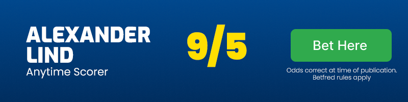 Alexander lind anytime scorer in silkeborg vs molde @ 9-5