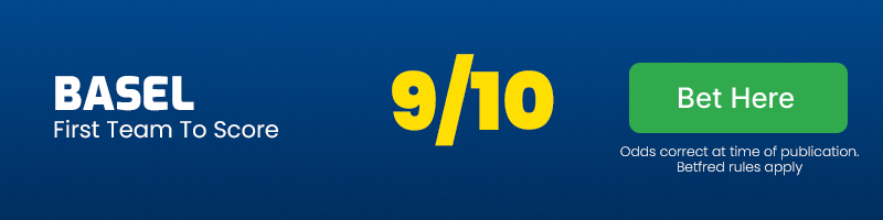 Basel first team to score in basel vs lugano @ 9-10