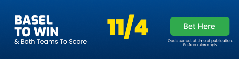 Basel to beat lugano & both teams to score @ 11-4