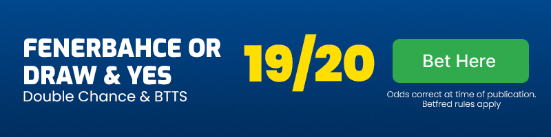 Fenerbahce or draw & btts - yes vs lugano @ 19-20