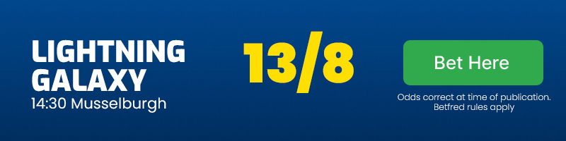 14. 40 musselburgh lightning galaxy @ 13-8 betfred nap of the day wednesday august 28 2024