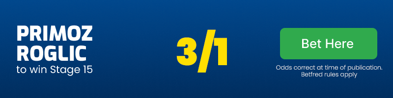 Primoz roglic @ 3/1