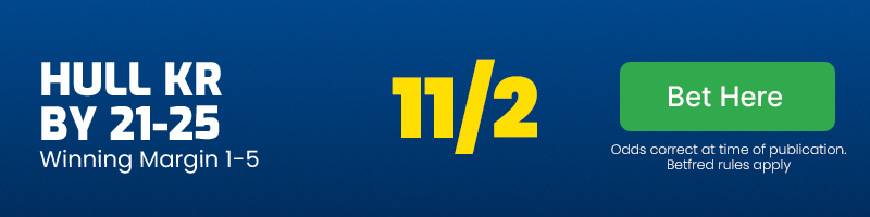 Hull kr by 21-25 points @ 11/2